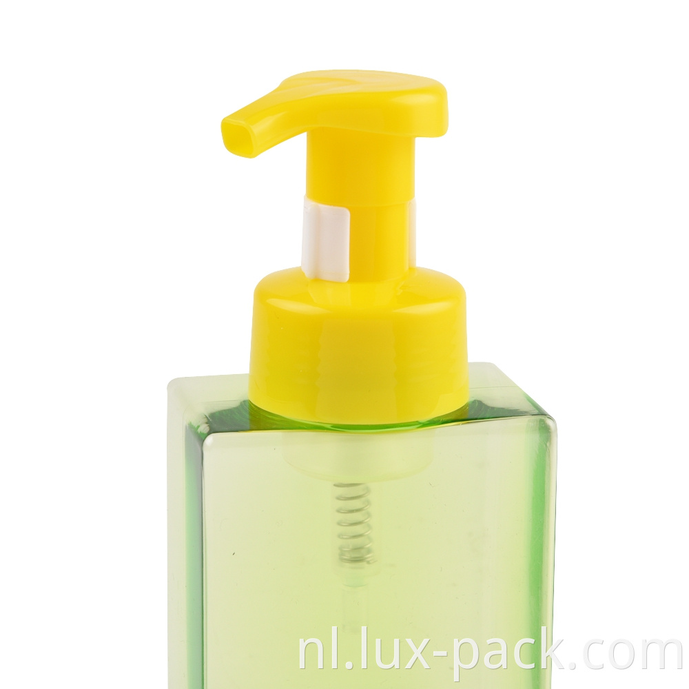 Aangepaste zeeppomp plastic dispenser bloemschuimpomp hand wassen